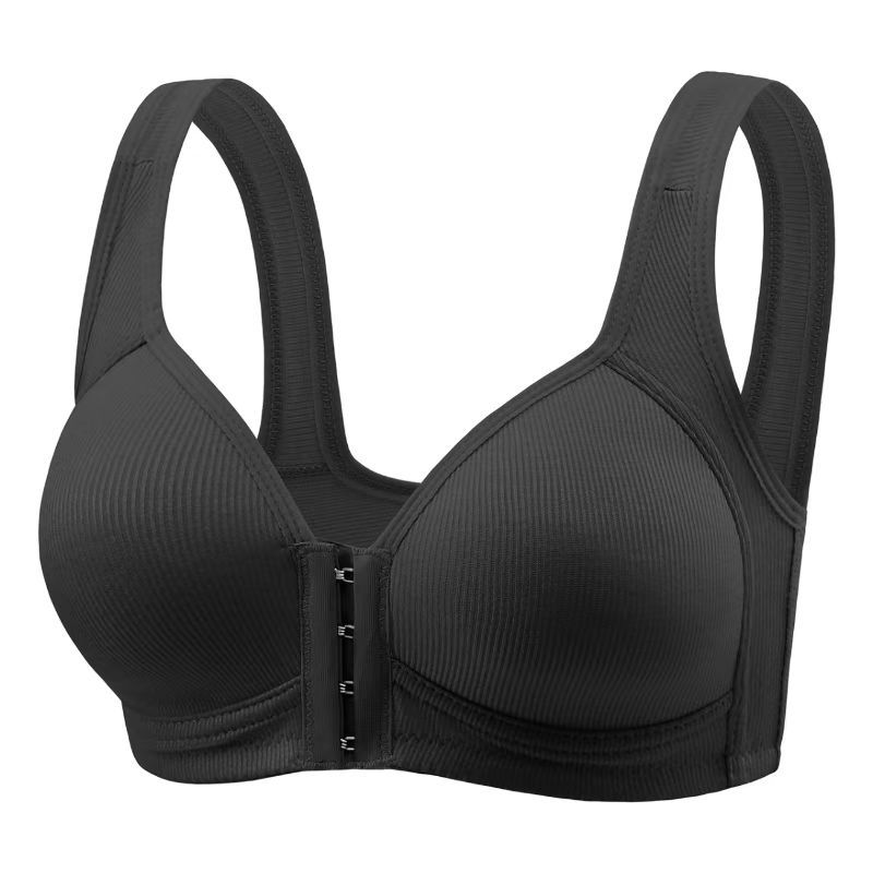 Plus Size Front Closure Wirele - Full Coverage Bra review and price