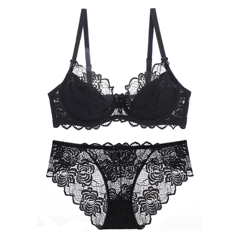 Sexy Lace Lingerie Set for Wom - Cotton Bra Everyday review and price